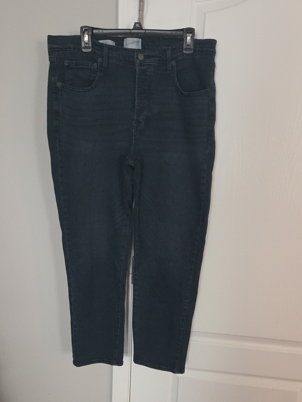 Mid-Rise 80's Slim Jeans in Deep Blue Wash